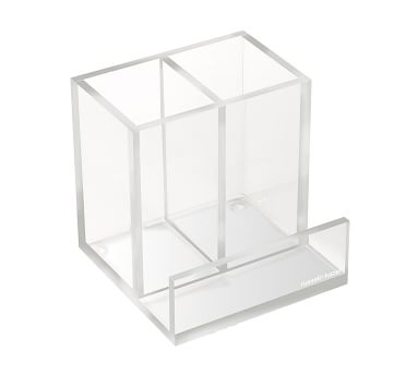 Acrylic Desktop Organizer - Essential Set, Clear - Image 2