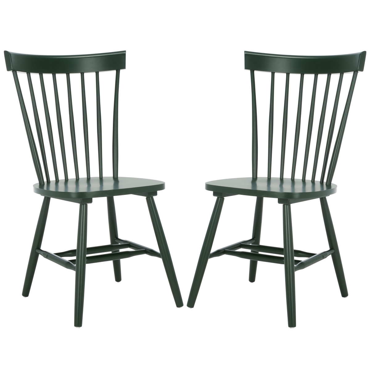 Parker Spindel Side Chair - Garden Green - Safavieh - Image 0
