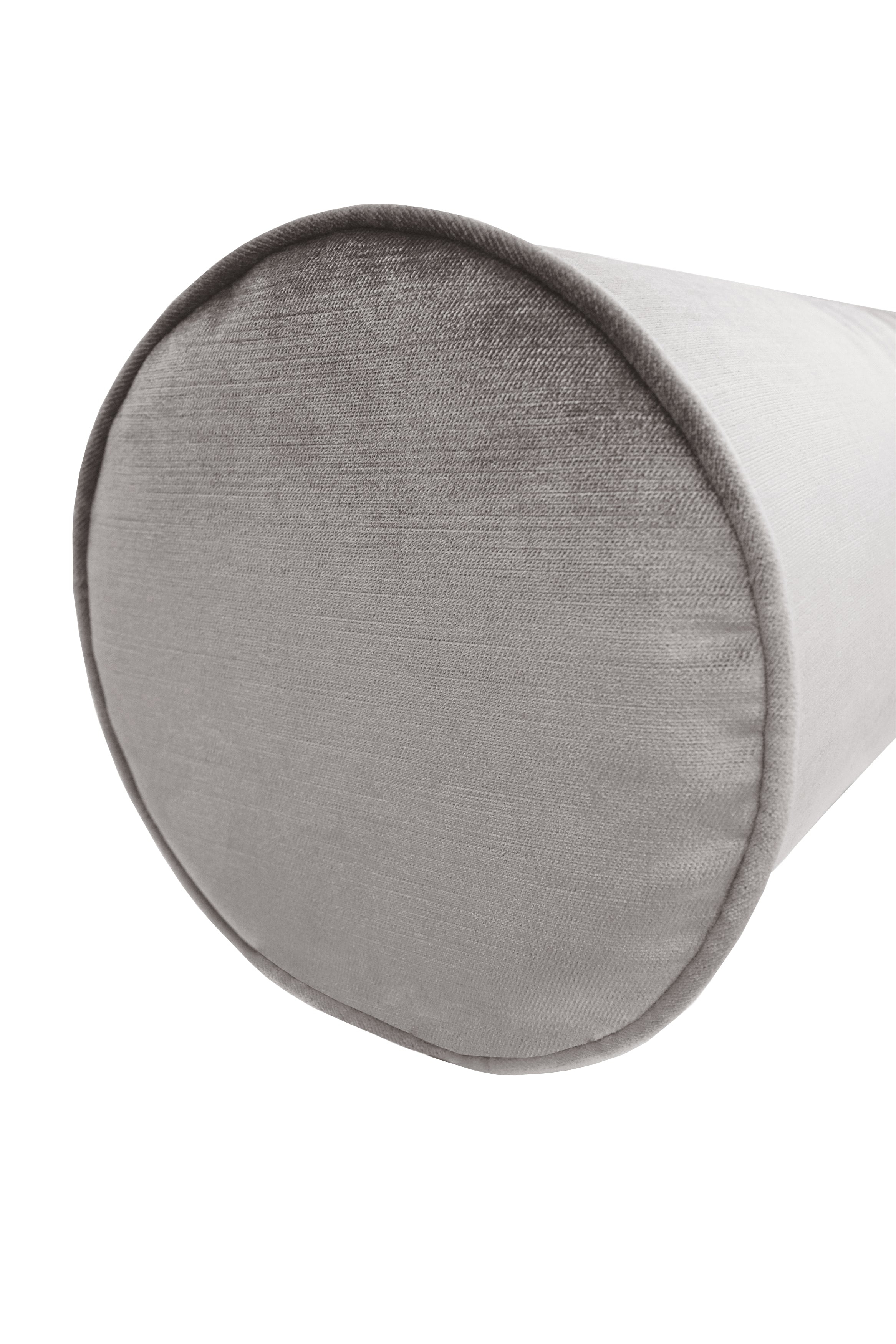 THE BOLSTER :: FAUX SILK VELVET // CHROME - BY THE YARD - Image 1