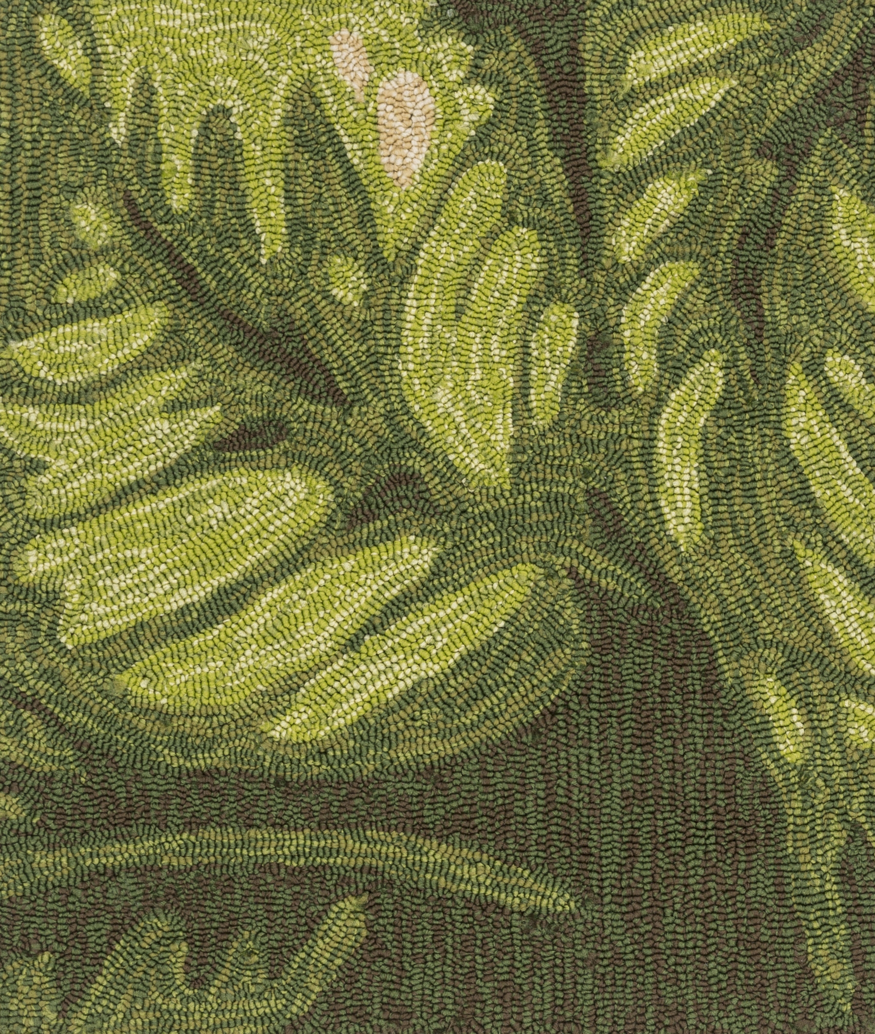 Rain Green Outdoor 3' x 5' Handmade Rug - Image 2