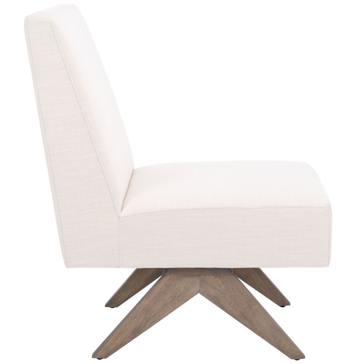 Oliviadella Accent Chair - Bone / White Washed - Safavieh - Image 7