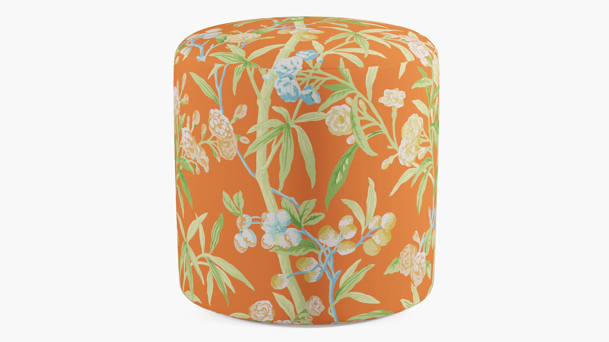 Drum Ottoman, Mandarin Lanai - Image 0