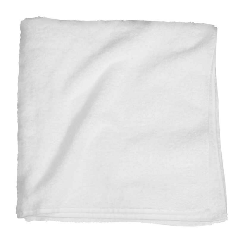 Uchino CL Zero Twist Bath Towel Color: White - Image 0