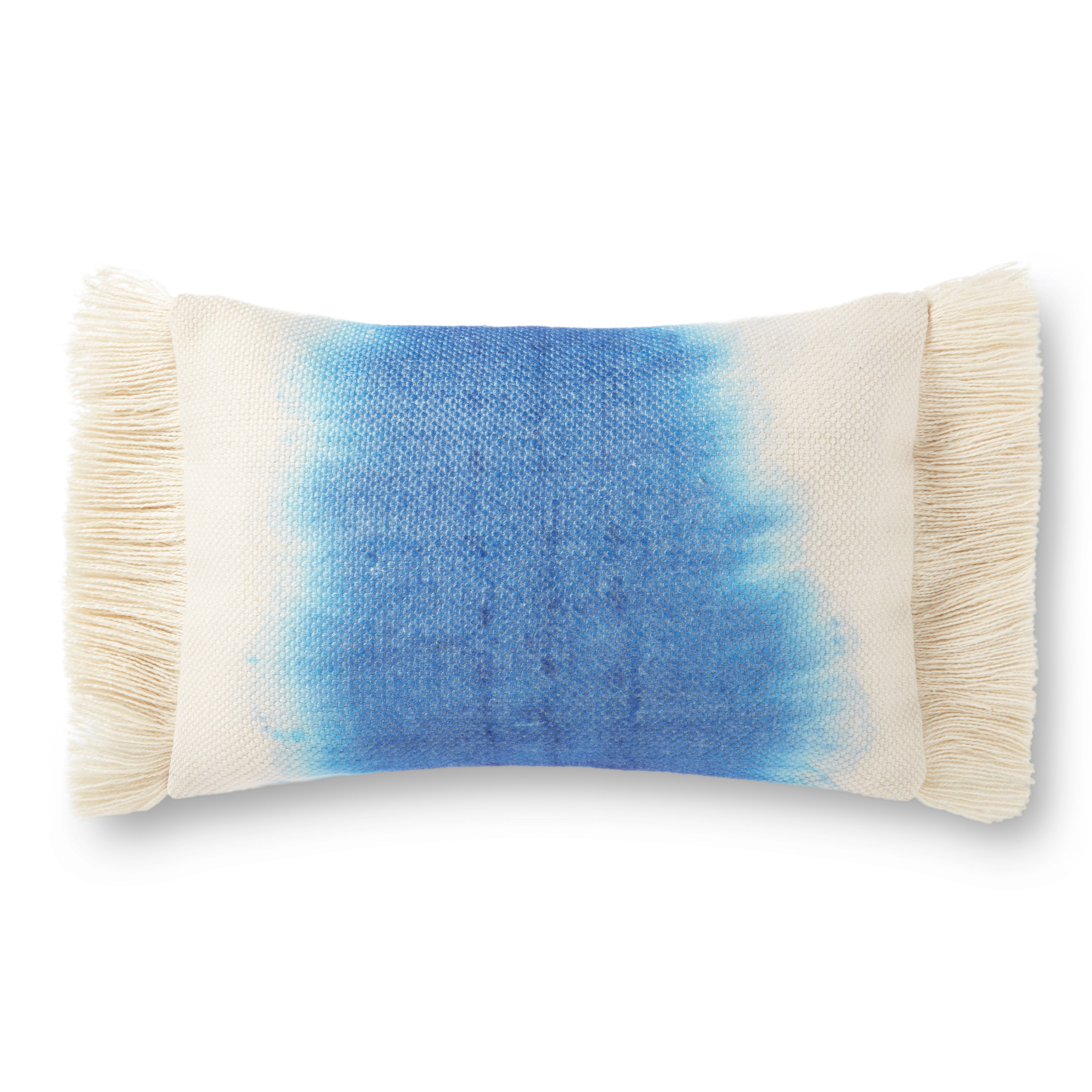 Loloi Pillows P0923 Blue 13" x 21" Cover Only - Image 0