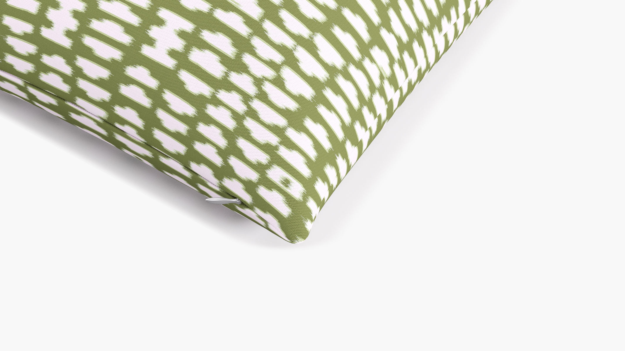 Throw Pillow 20", Olive Odalisque, 20" x 20" - Image 1