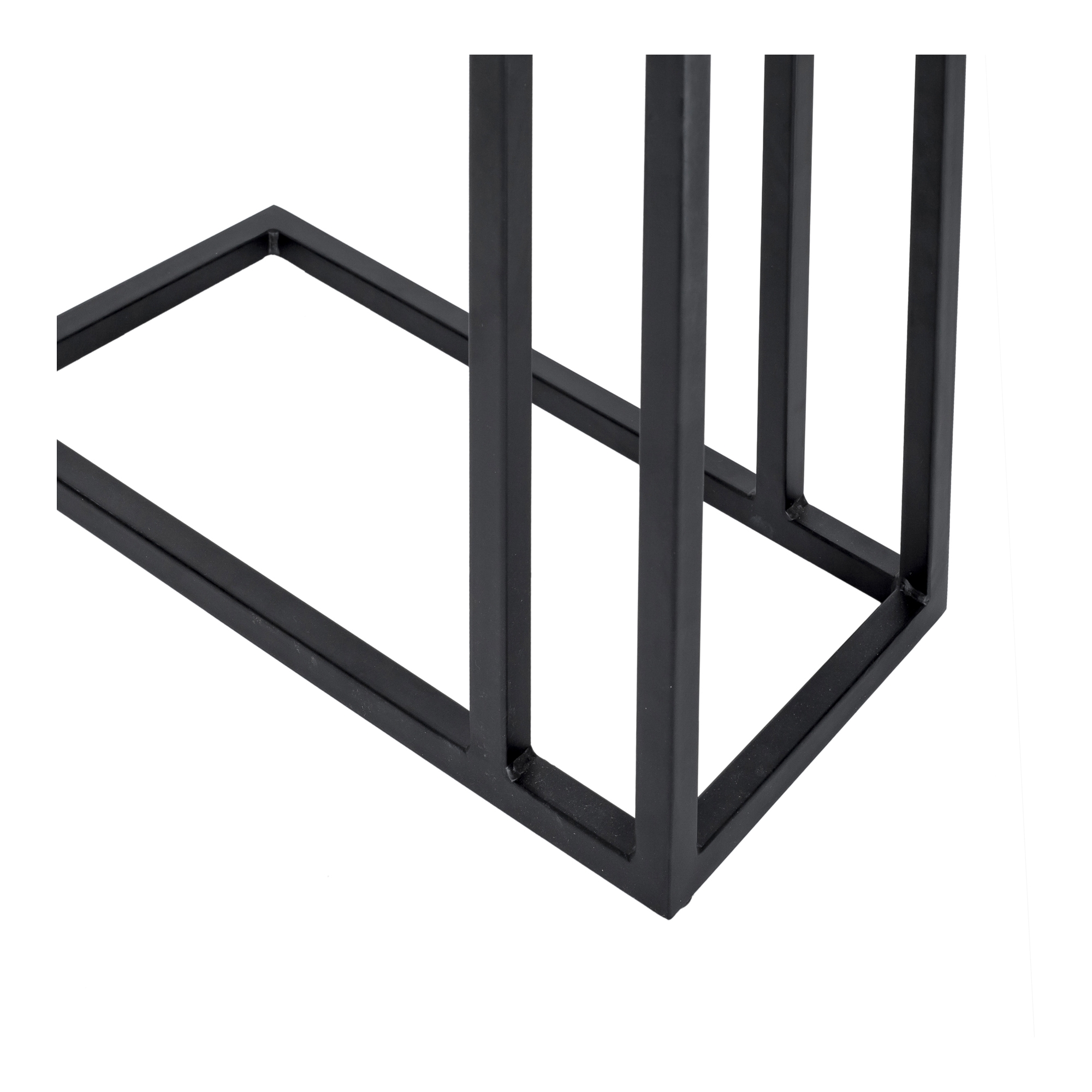 Mila C Shaped Side Table Natural - Image 7