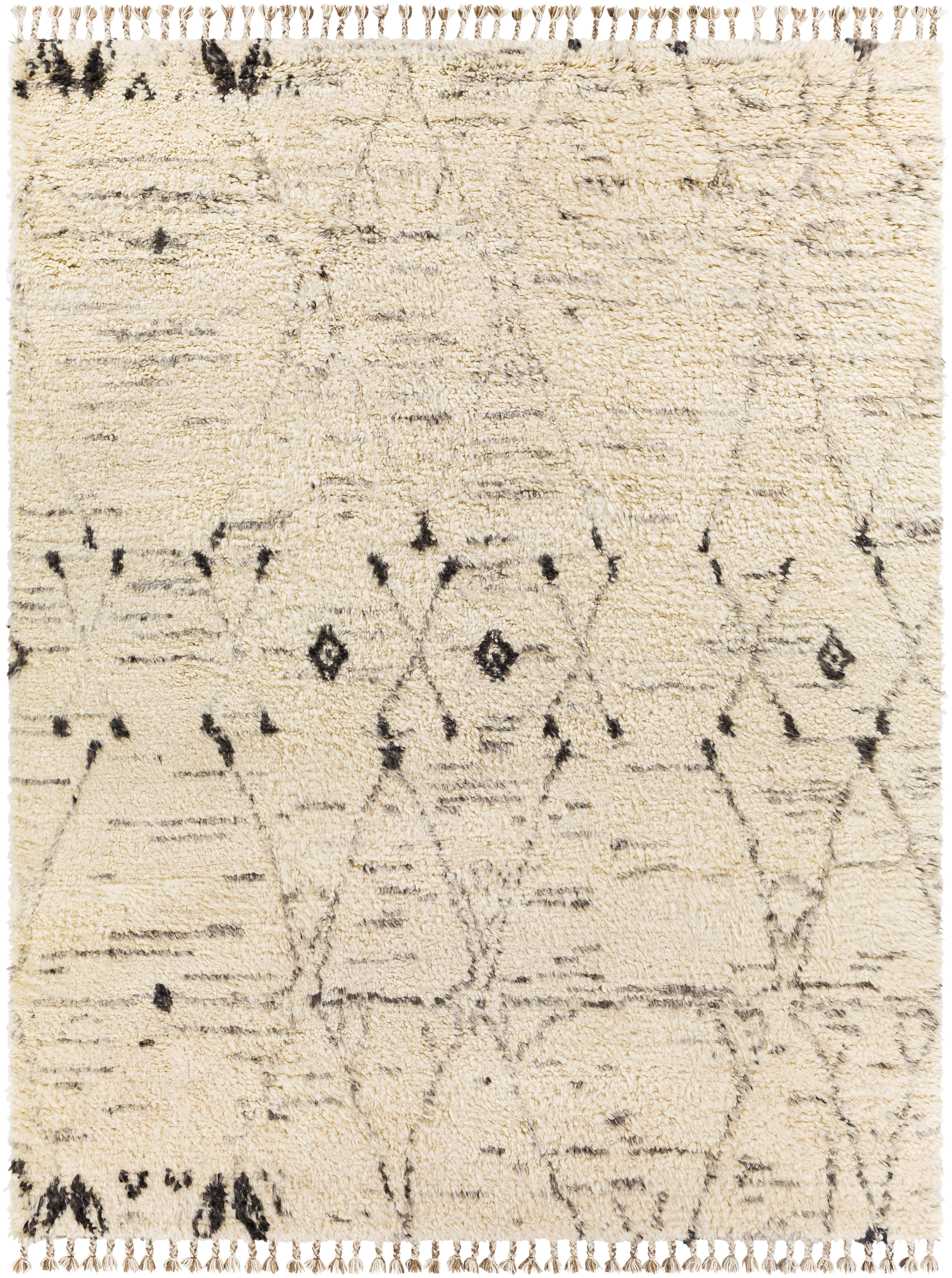 Camille Beige Indoor 2' x 3' Handmade Rug - Image 0