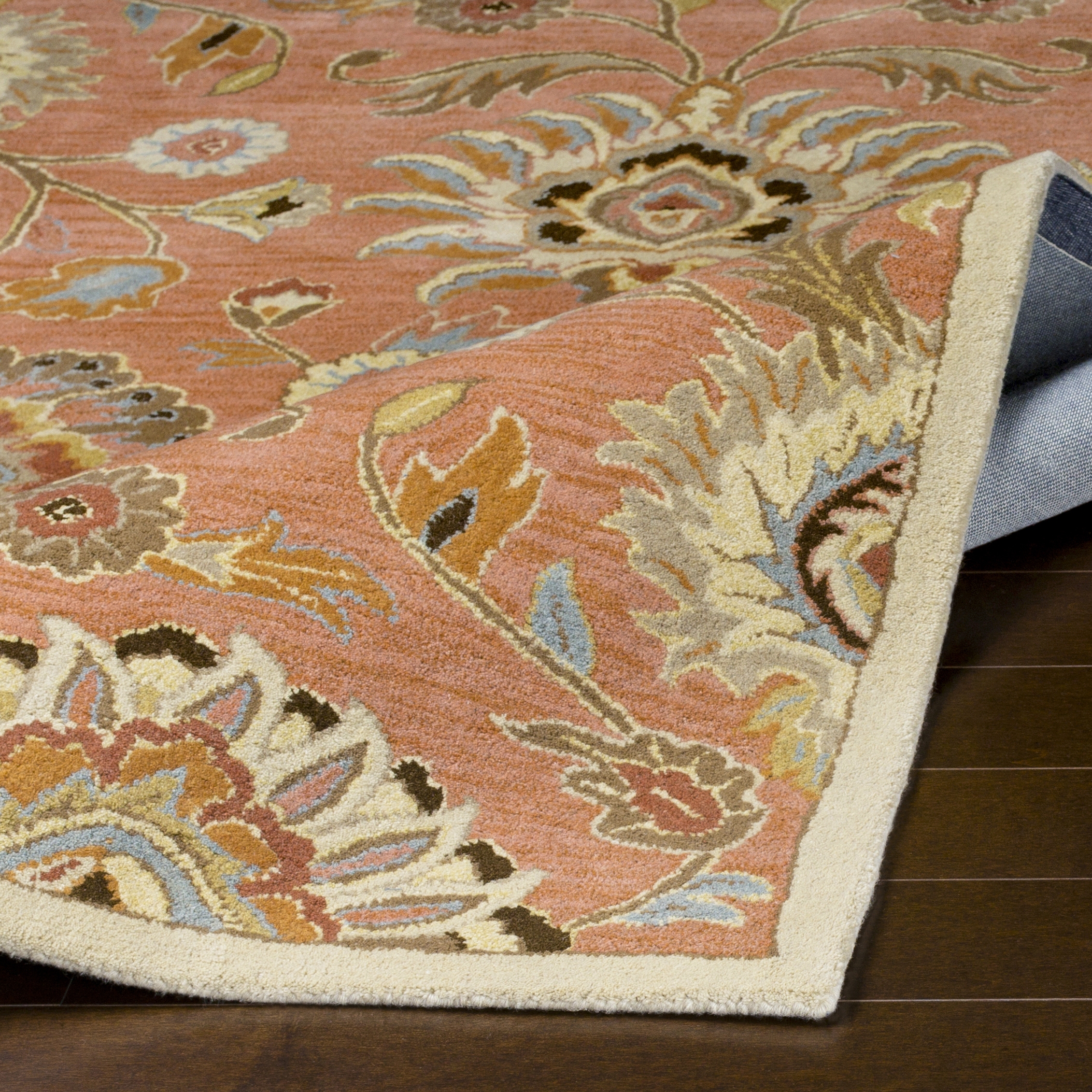 Caesar Brown Indoor 7'6" x 9'6" Handmade Rug - Image 4