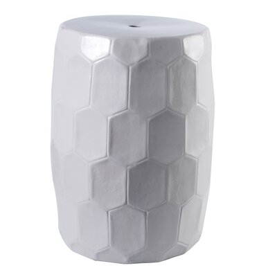 Ceramic Side Table Heavy Duty Patio Sturdy Ceramic Garden Stool Plant Table, Oriental Chinese Style Glazed Porcelain Stool, Indoor Outdoor Ceramic Decorative Garden Stool - Image 0