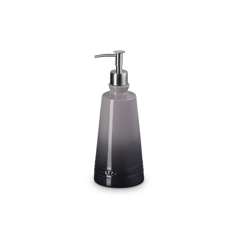 Le Creuset ® Signature 20-oz. Oyster Stoneware Soap Dispenser - Image 2