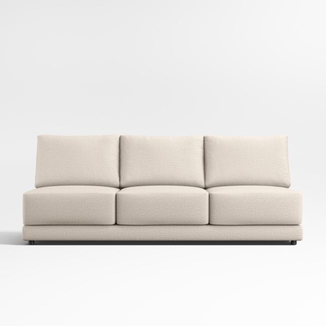 Gather Deep Armless 3-Seat Sofa Sectional Piece - Image 0