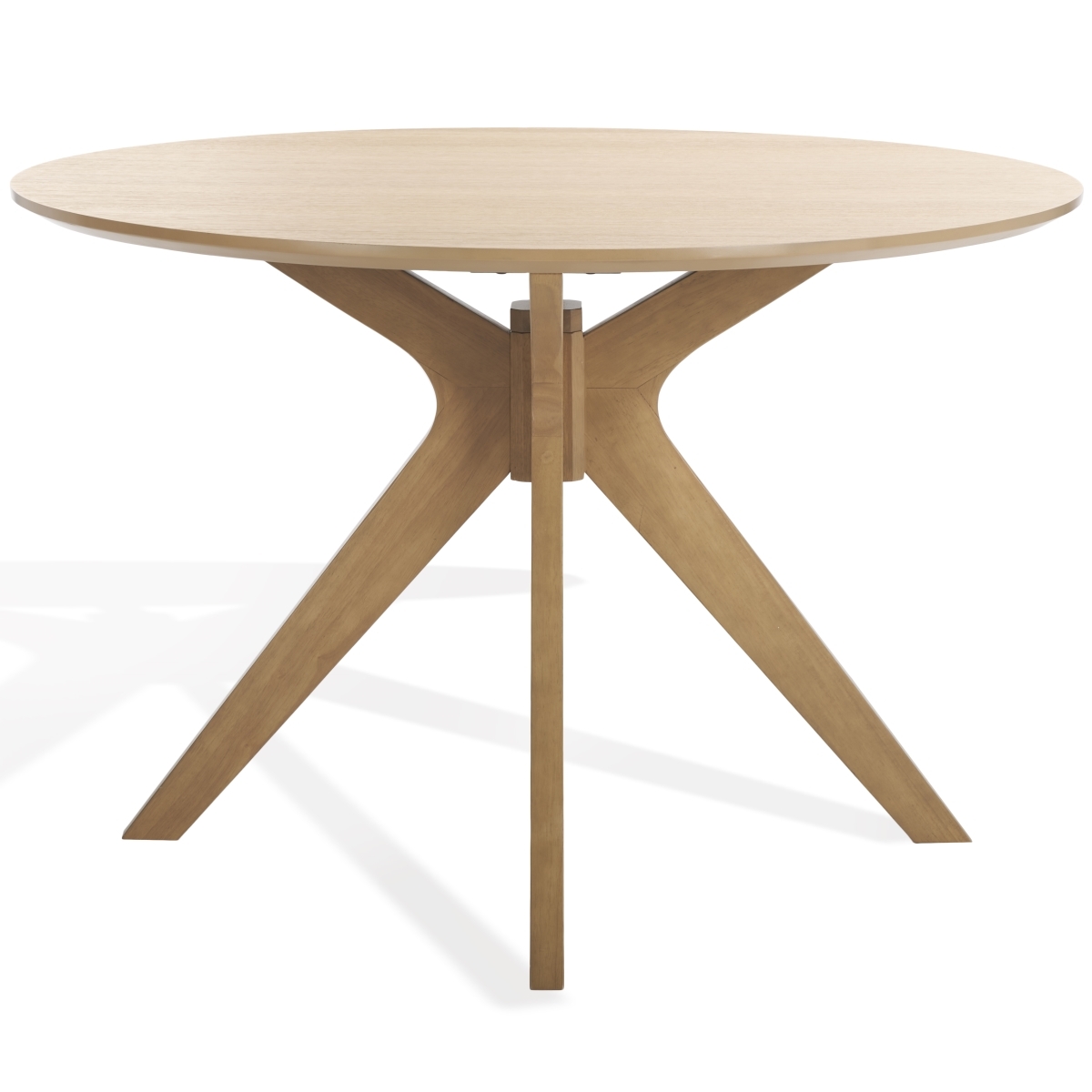 Carolee 46" Round Dining Table - Natural - Image 6