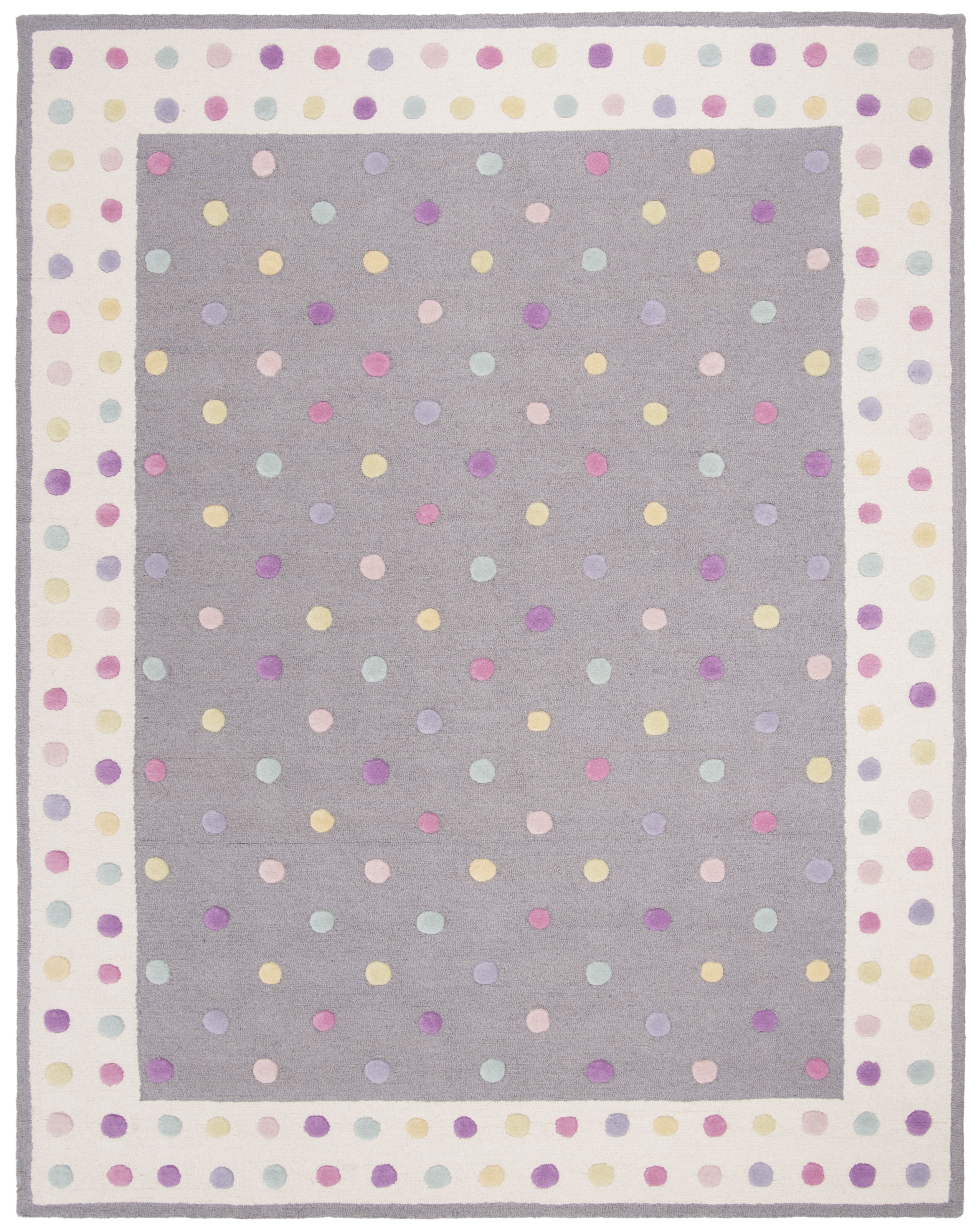 Arlo Home Hand Tufted Area Rug, SFK101F, Grey/Multi,  8' X 10' - Image 0
