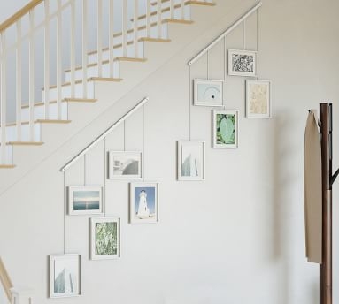 Hanging White Gallery Frames, Set of 5 - Image 1