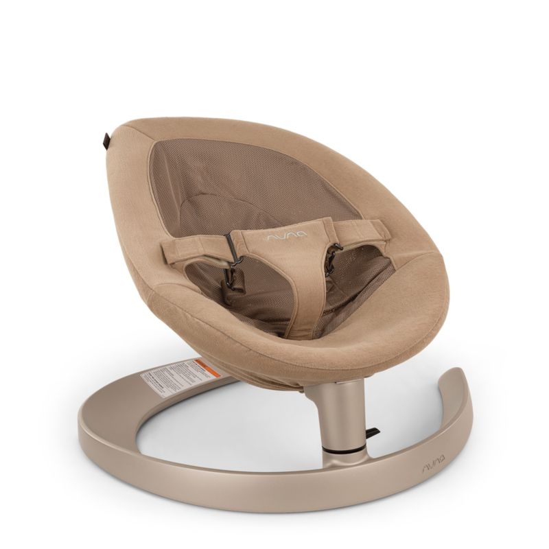 Nuna ® LEAF ™ Grow Light Brown Teddy Baby Activity Chair - Image 1