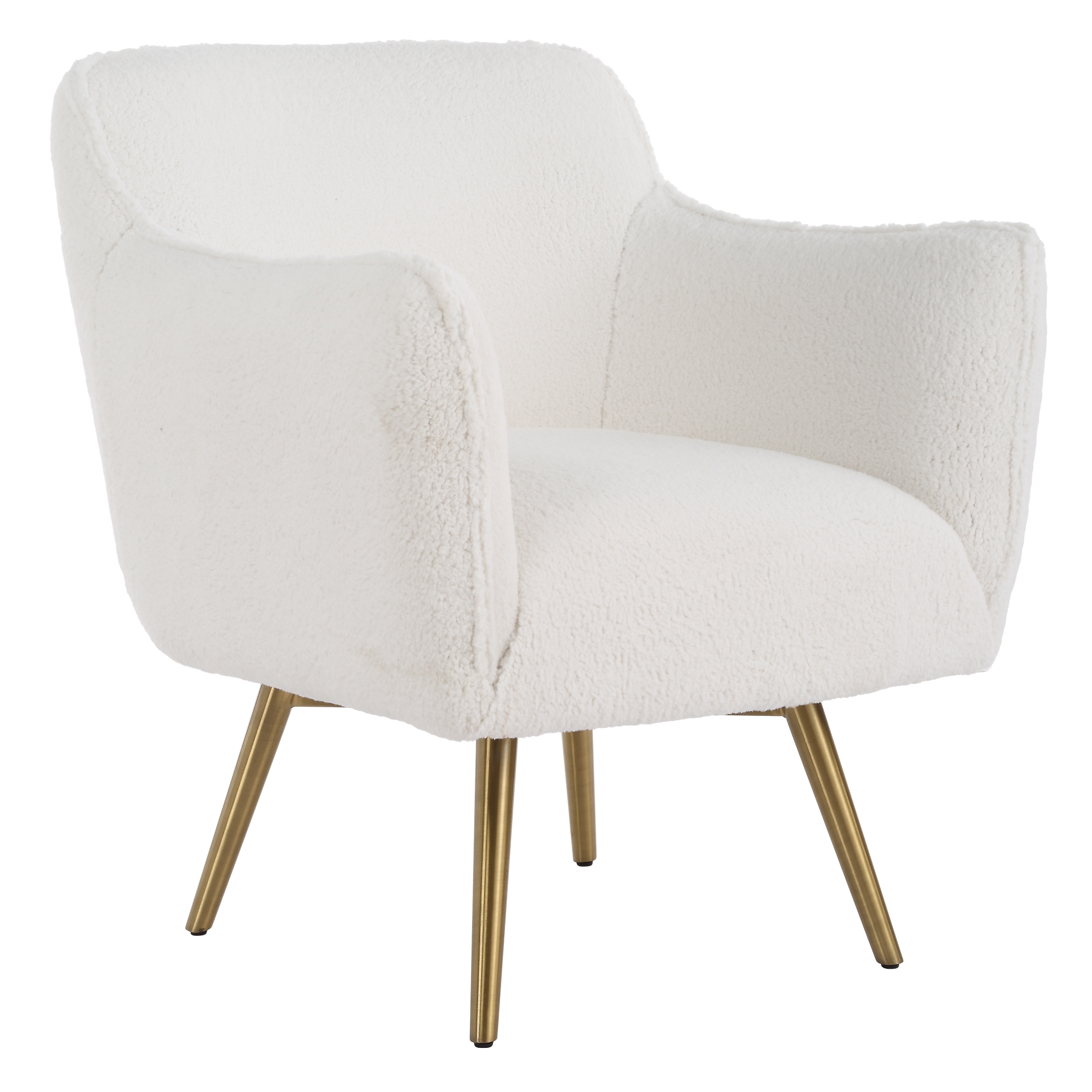 Oasis White Swivel Chair - Image 3