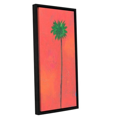 Tangerine Palm Gallery Wrapped Canvas - Image 0
