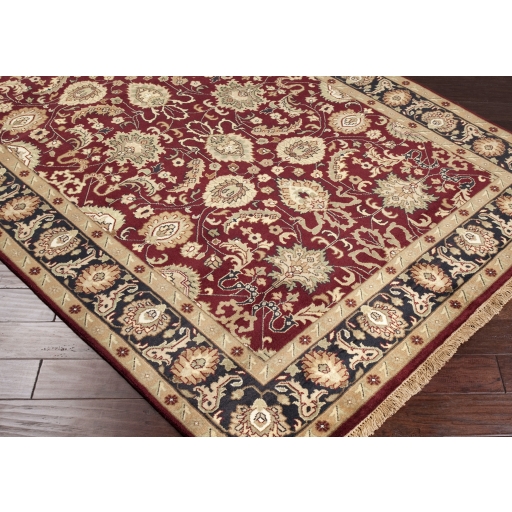 Taj Mahal Brown Indoor 2' x 3' Handmade Rug - Image 3