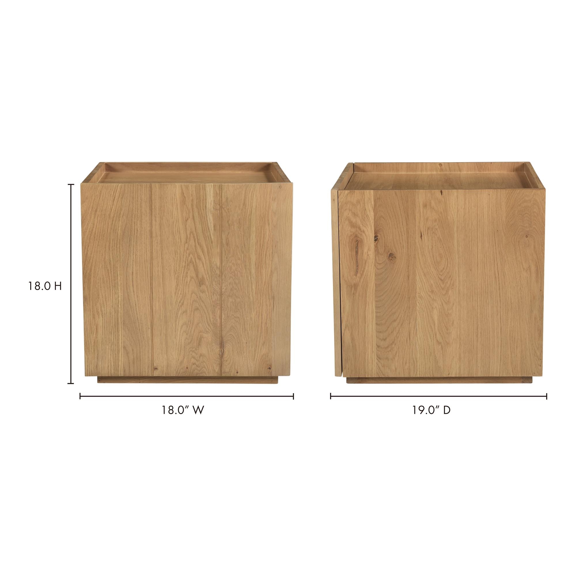 Plank Nightstand Natural - Image 10