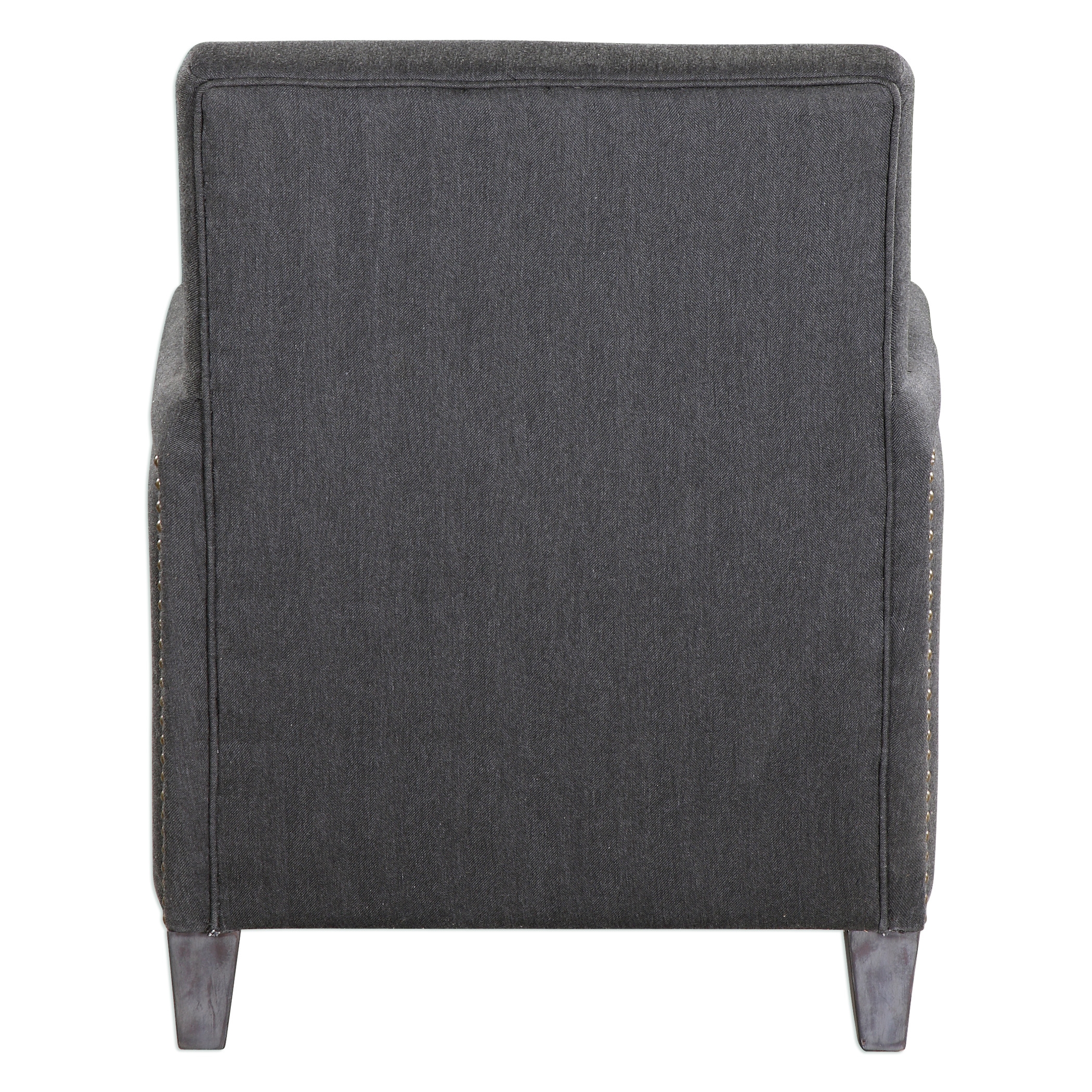 Connolly Charcoal Armchair - Image 2