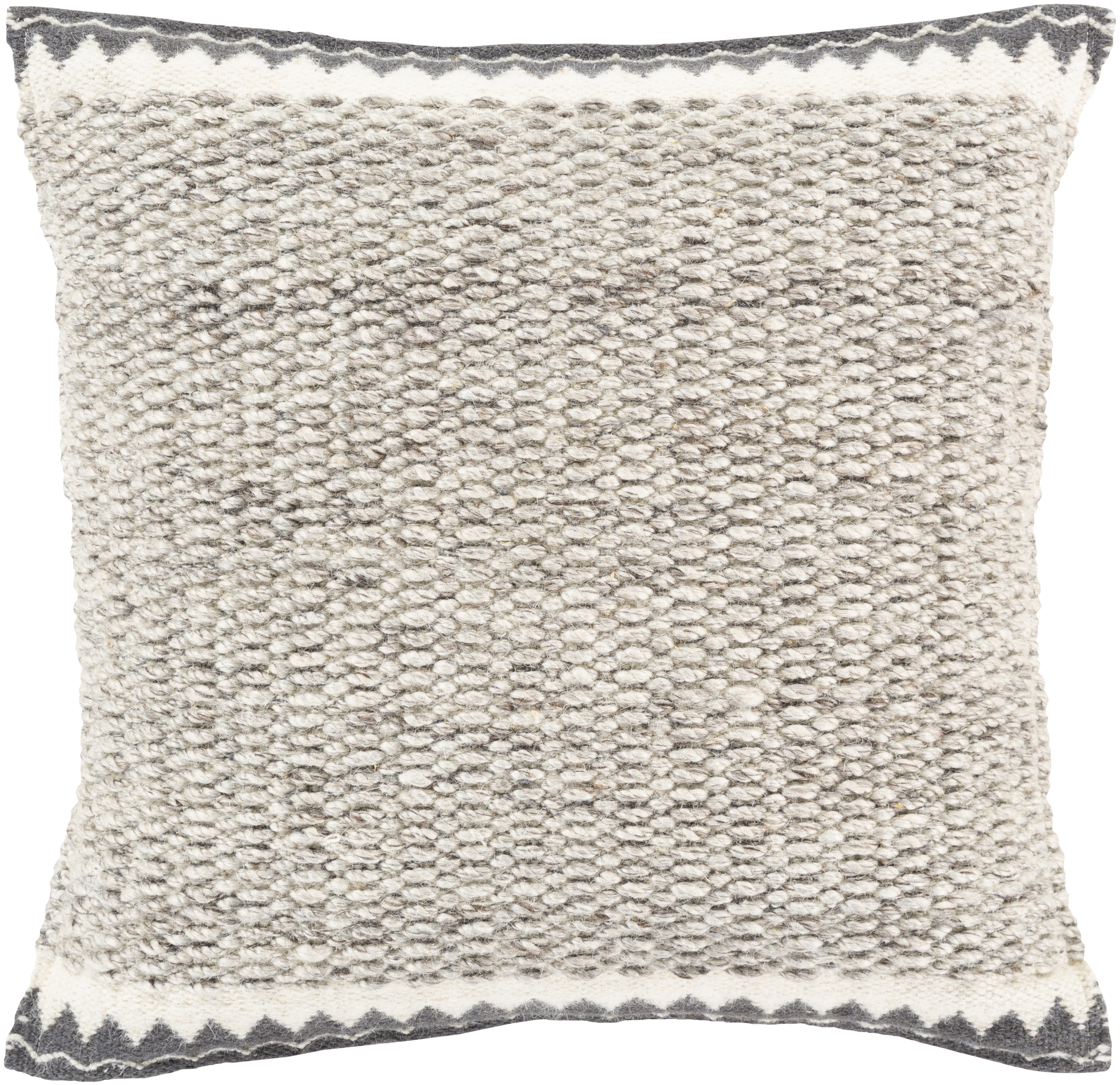 Faroe Throw Pillow, 22" x 22", with down insert - Image 0