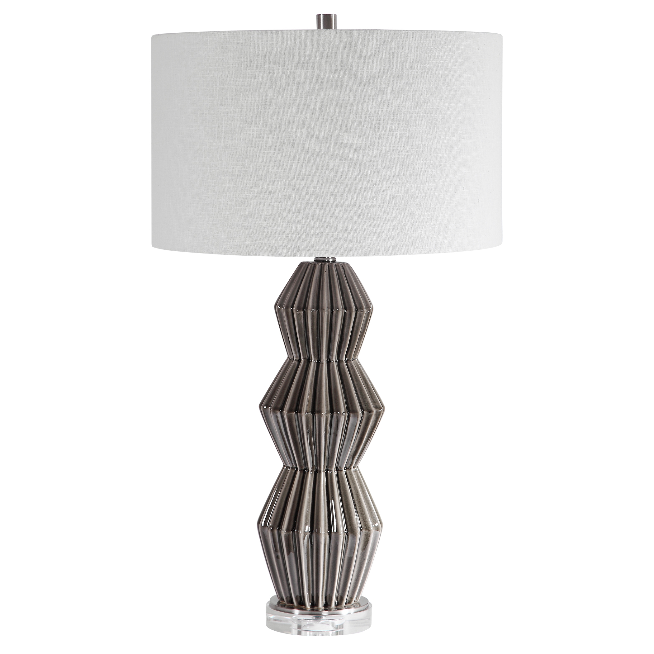 Maxime Smokey Gray Table Lamp - Image 6