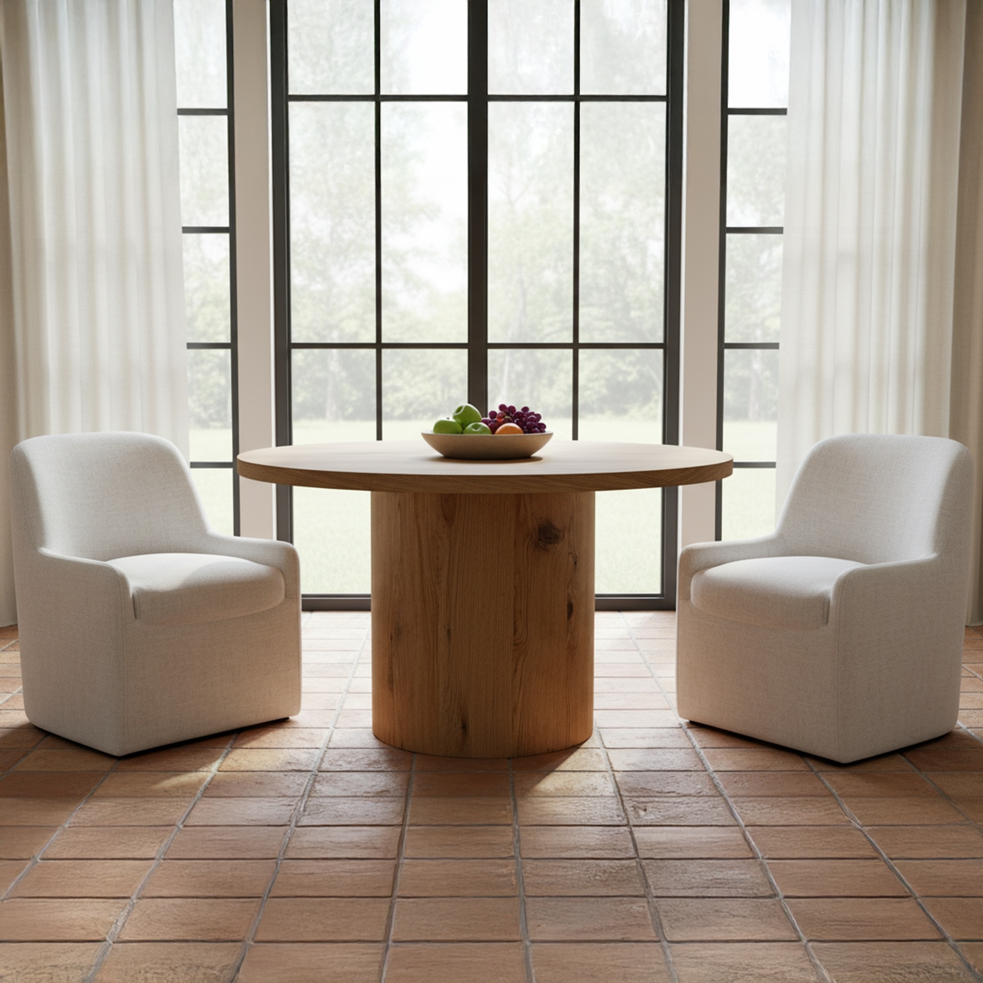 Hansen Dining Table Rustic Oak - Image 4