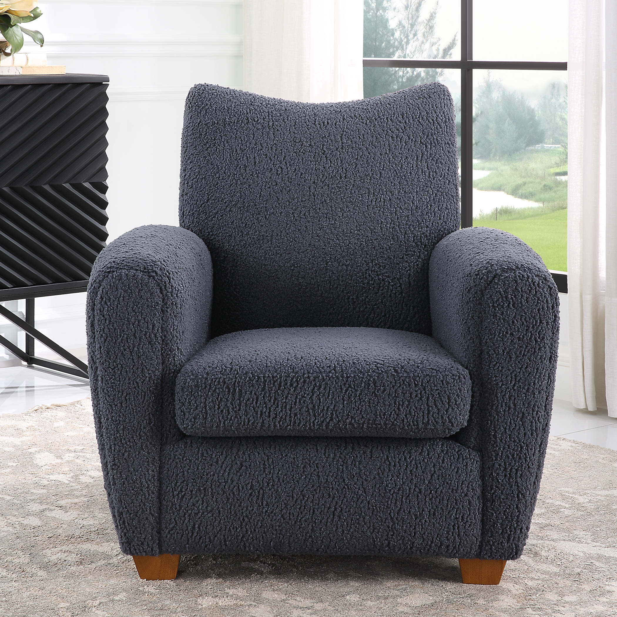 Teddy Slate Accent Chair - Image 1