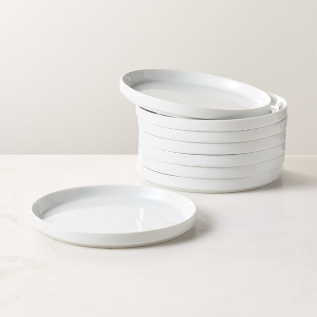 Frank White Salad Plates Set of 8 - Image 0