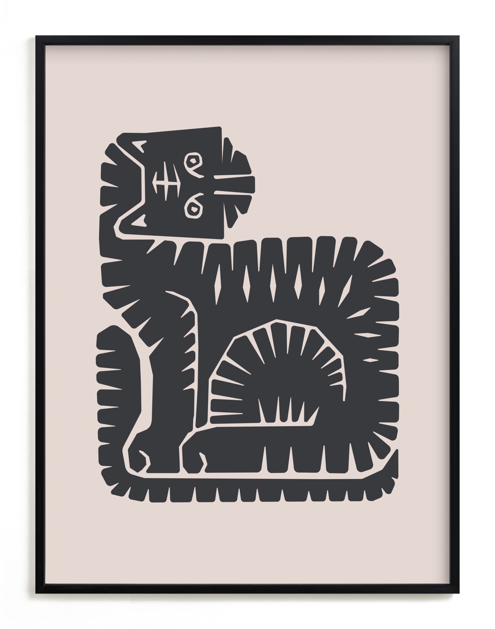 Sitting Tiger Limited Edition Fine Art Print 2 - Image 0