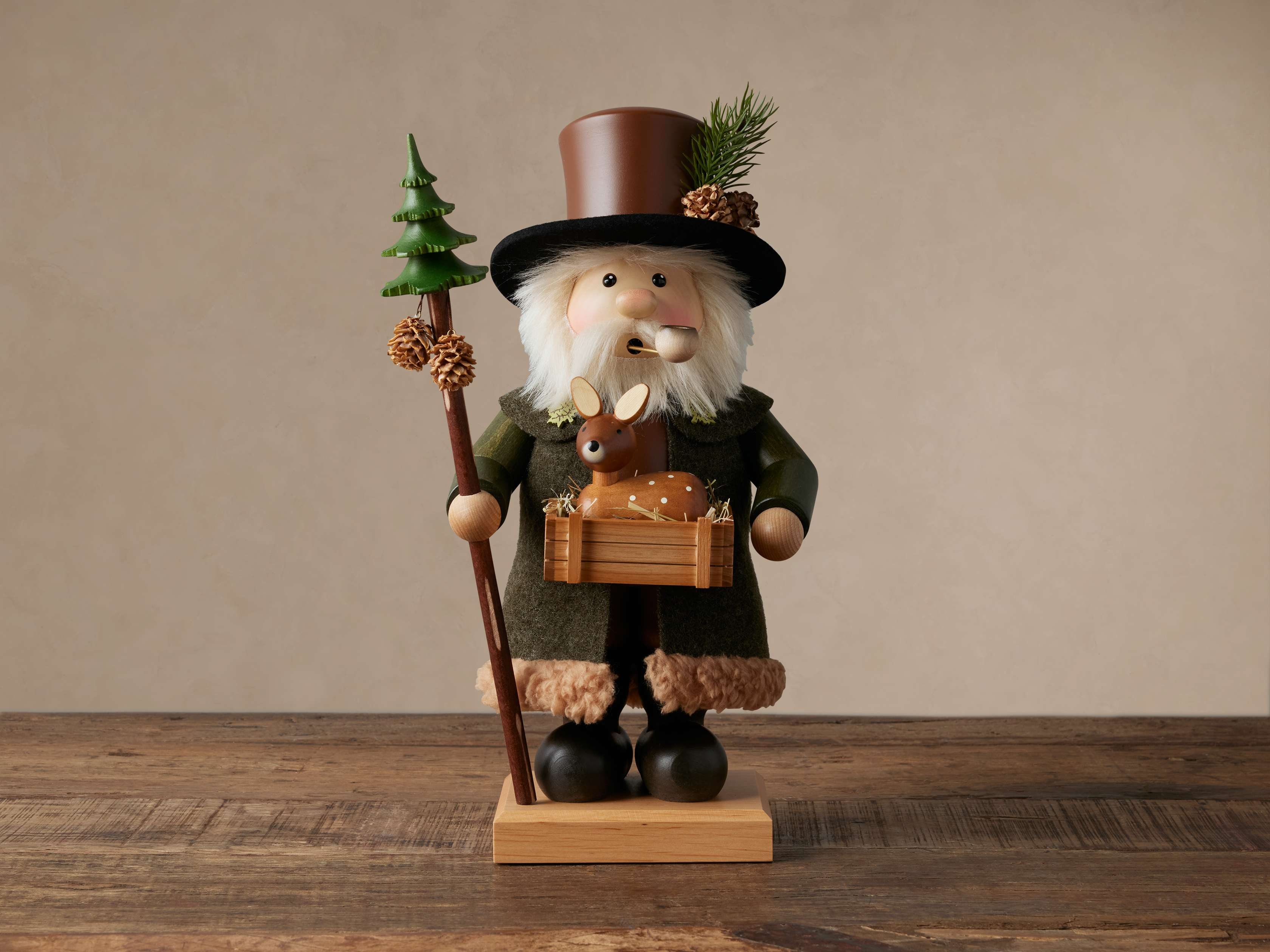 Woodsman Smoker in Natural Wood - Image 0