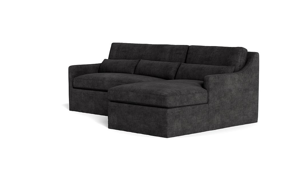 Ella Slipcovered 3-Seat Right Chaise Sectional - Image 2