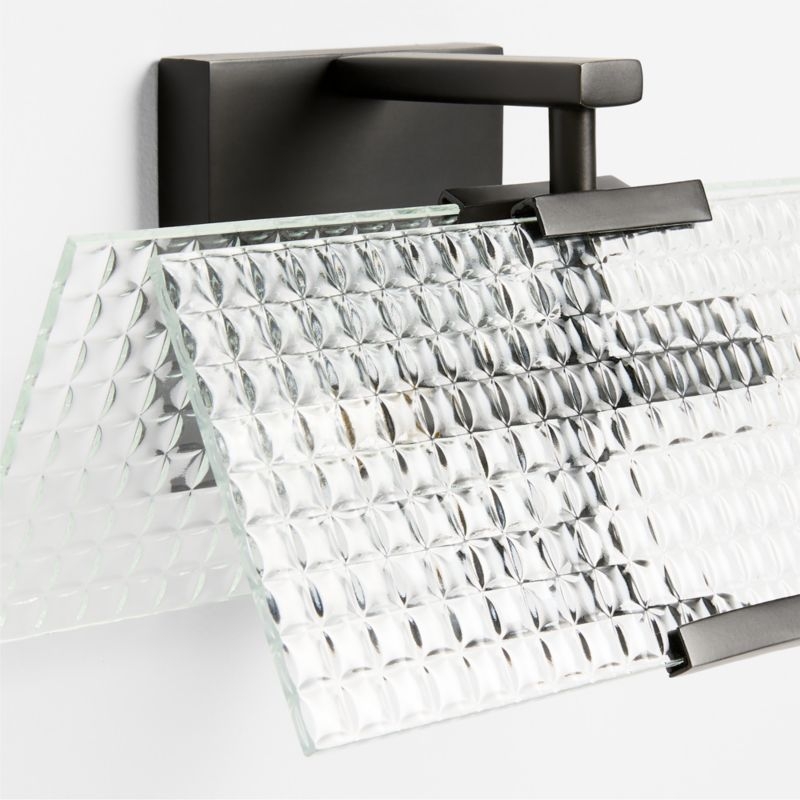 Tessellate Glass Wall Sconce Light by Jeremiah Brent - Image 3