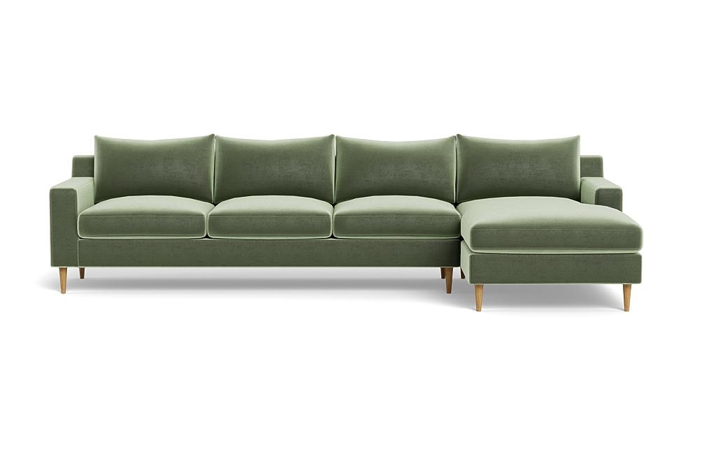 Sloan 4-Seat Right Chaise Sectional - Image 0