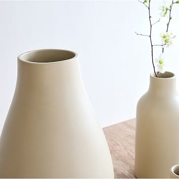 Pure Ceramic Collection Glaze Update, Vase, Sand, Ceramic, Jug - Image 1