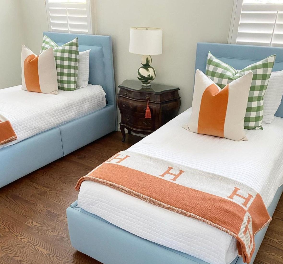 CHARLESTON CHECK // CLOVER - 14" X 36" - Image 4