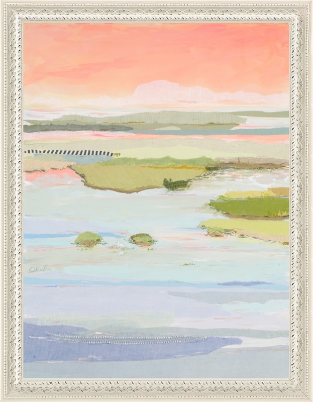 Marsh Blush West by Karin Olah for Artfully Walls - Image 0
