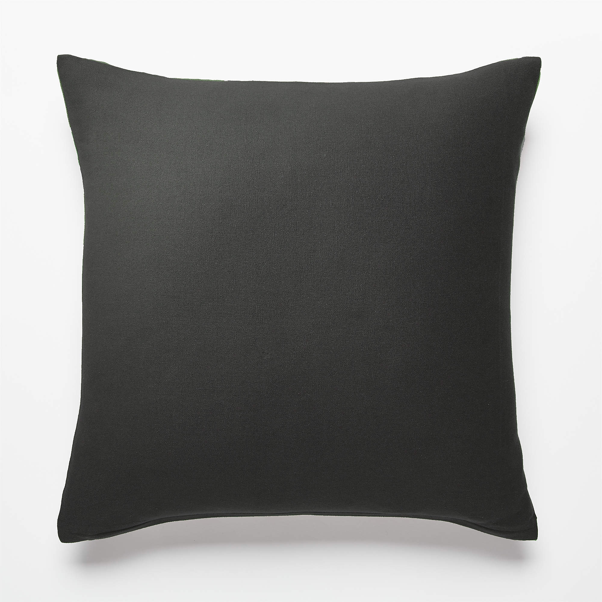 Fan Blockprint Pillow with Down-Alternative Insert, 20" x 20" - Image 2