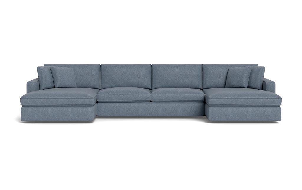 James 3-Piece 4-Seat U Chaise Sectional - Image 0