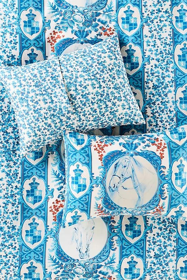 Organic Cotton Percale Printed Shams, Set of 2 - Image 0