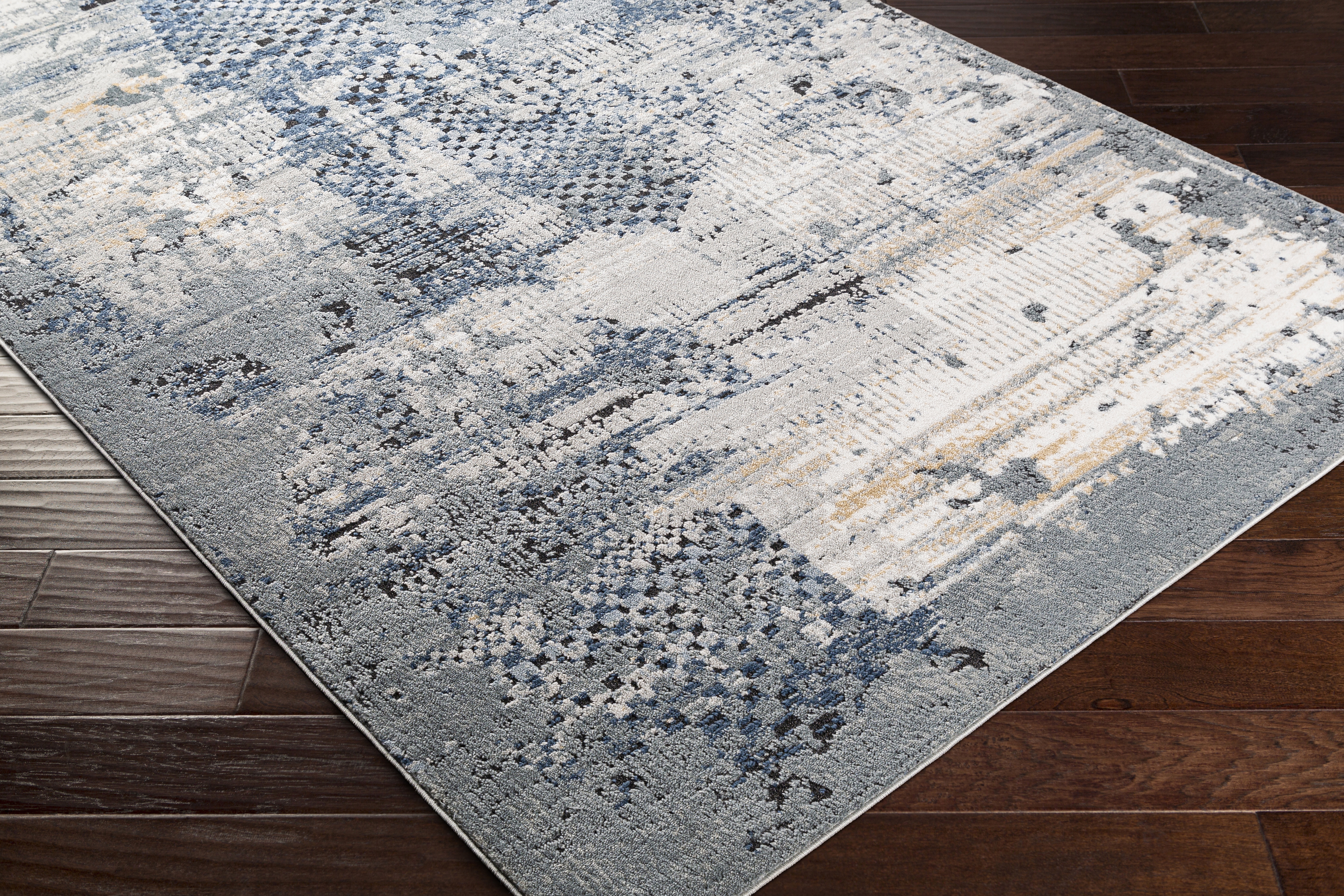 Jolie Gray Indoor 8'10" x 12' Machine Woven Rug - Image 5