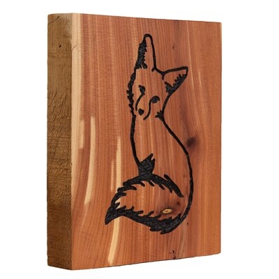 Fox Shelf Sitter Plaque - Image 0