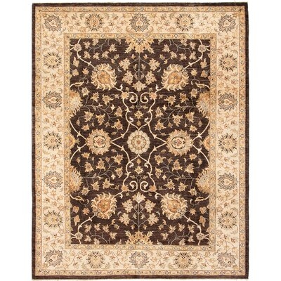 One-of-a-Kind Kali Hand-Knotted Brown/Beige 8'2" x 10'5" Wool Area Rug - Image 0