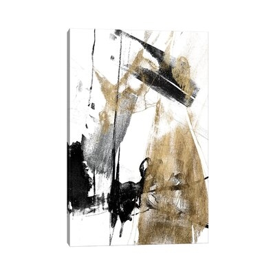 Glam & Black II by Jennifer Goldberger - Wrapped Canvas Painting Print - Image 0