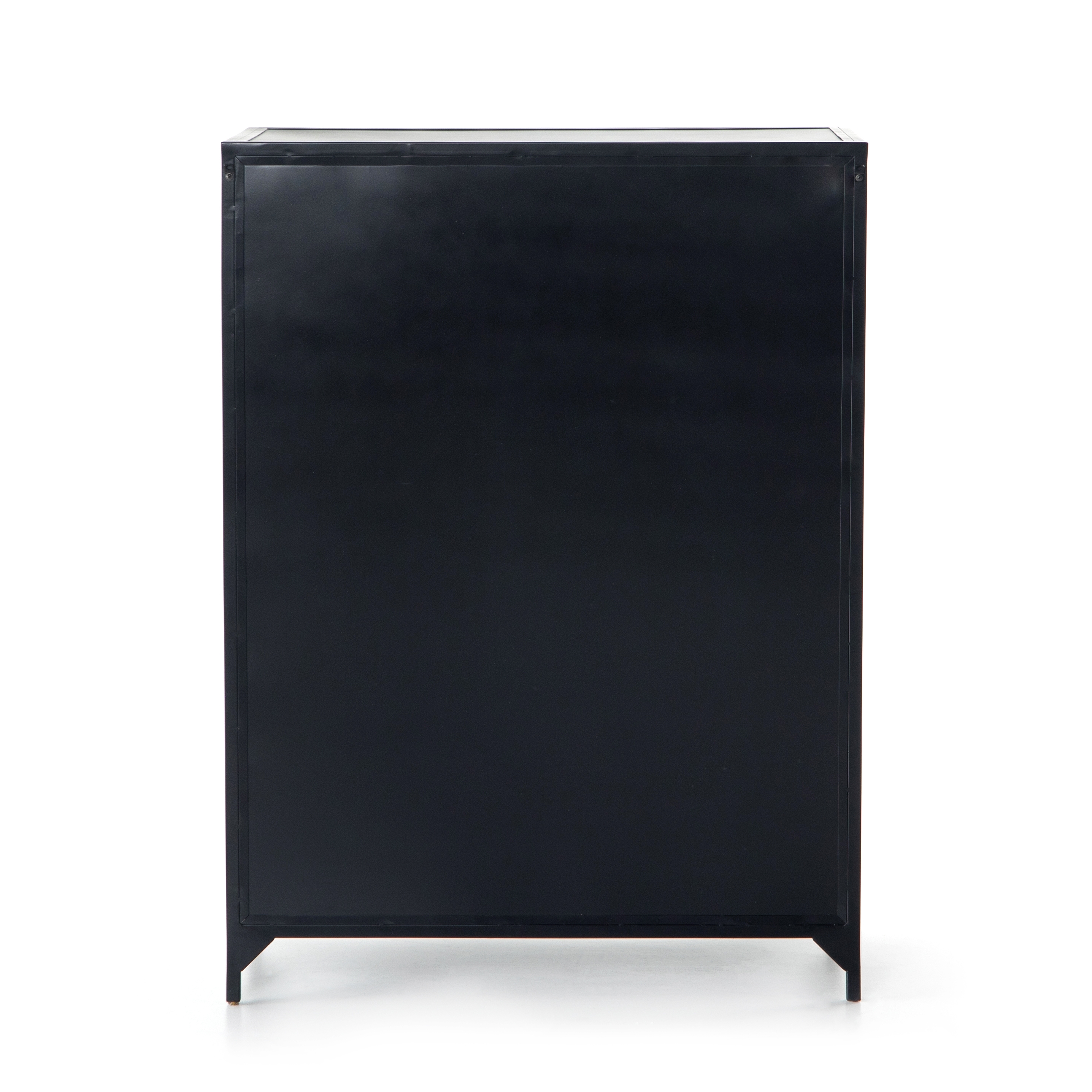 Belmont 8 Drawer Tall Dresser-Black - Image 6