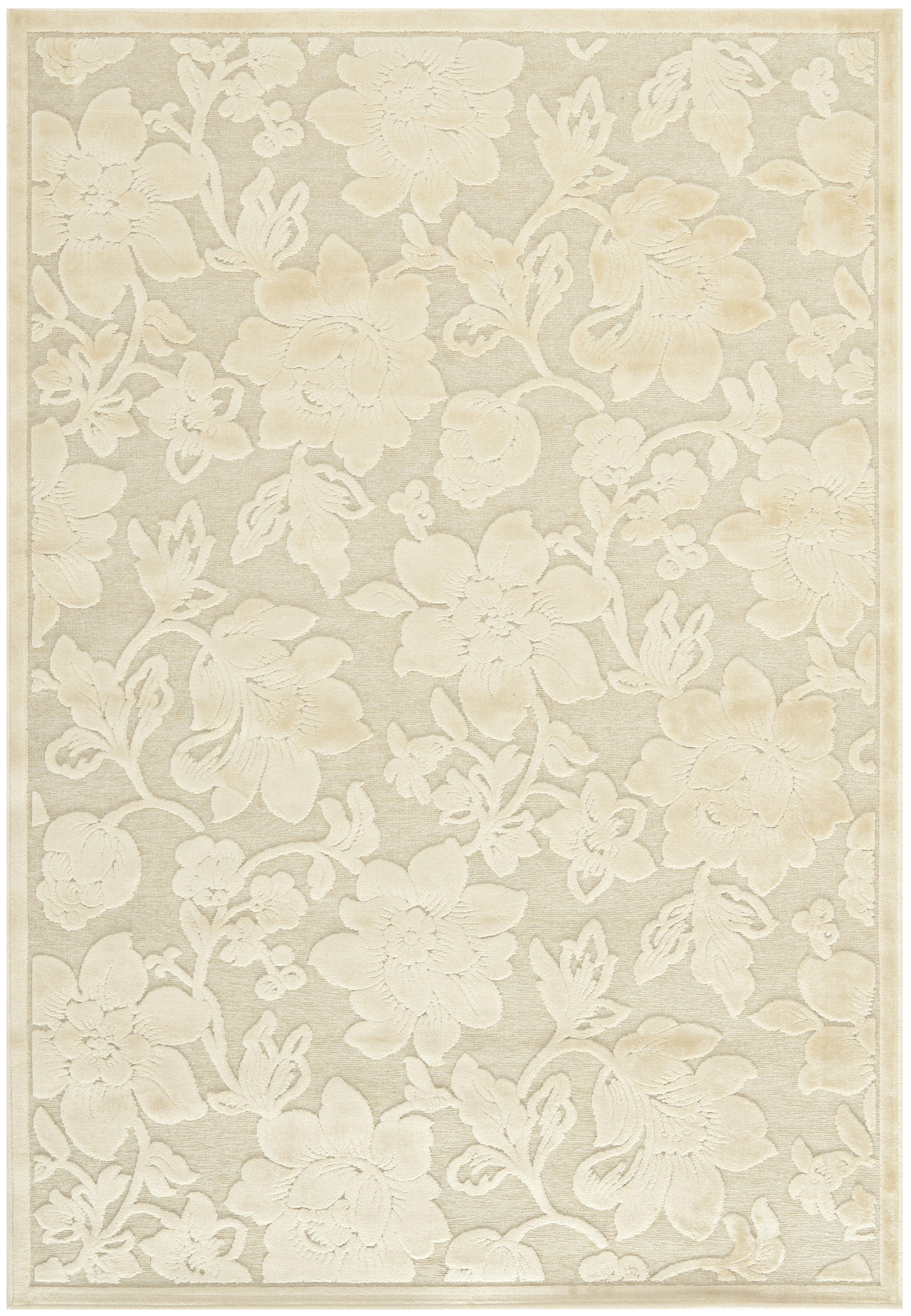 Arlo Home Woven Area Rug, PAR21-404, Cream,  4' X 5' 7" - Image 0