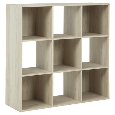 Ajourney 35" H x 35" W Solid Wood Cube Bookcase - Image 0
