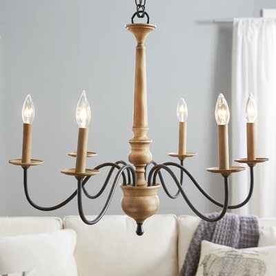 Helen 6 - Light Candle Style Classic / Traditional Chandelier - Image 0