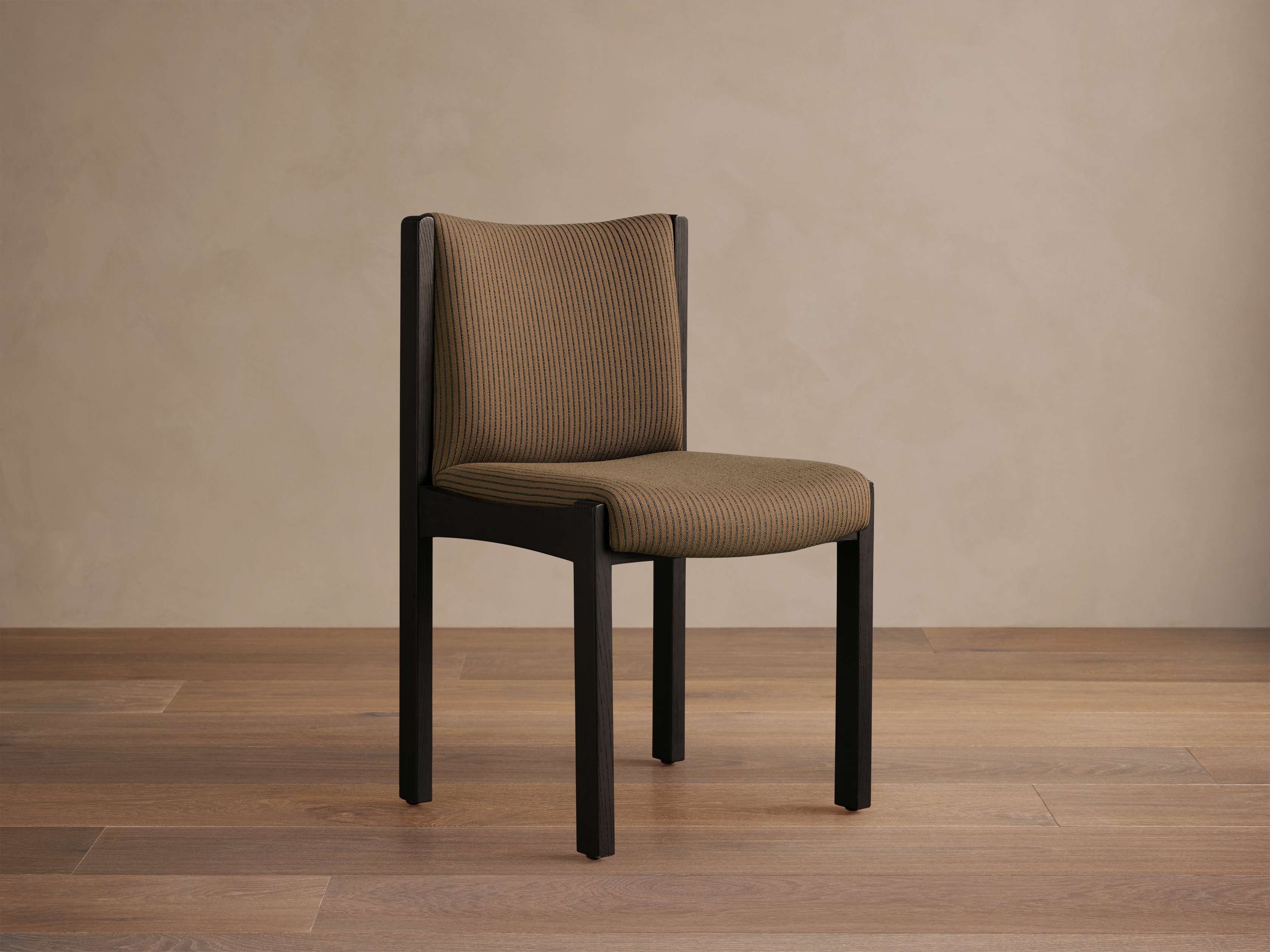 Paradiso Dining Chair in Upholstered Brown  Cherie Cognac - Image 0