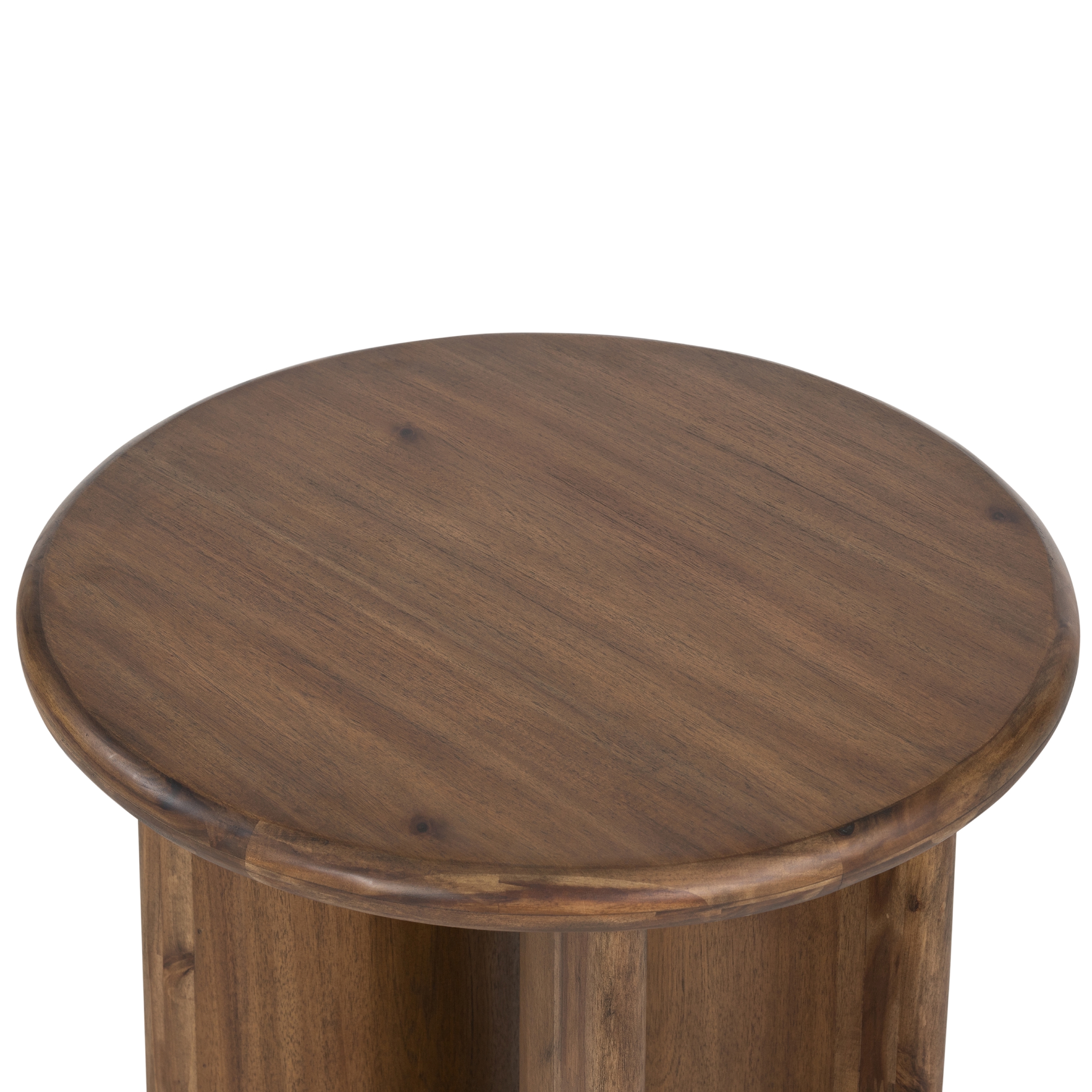 Paden End Table-Seasoned Brown Acacia - Image 5